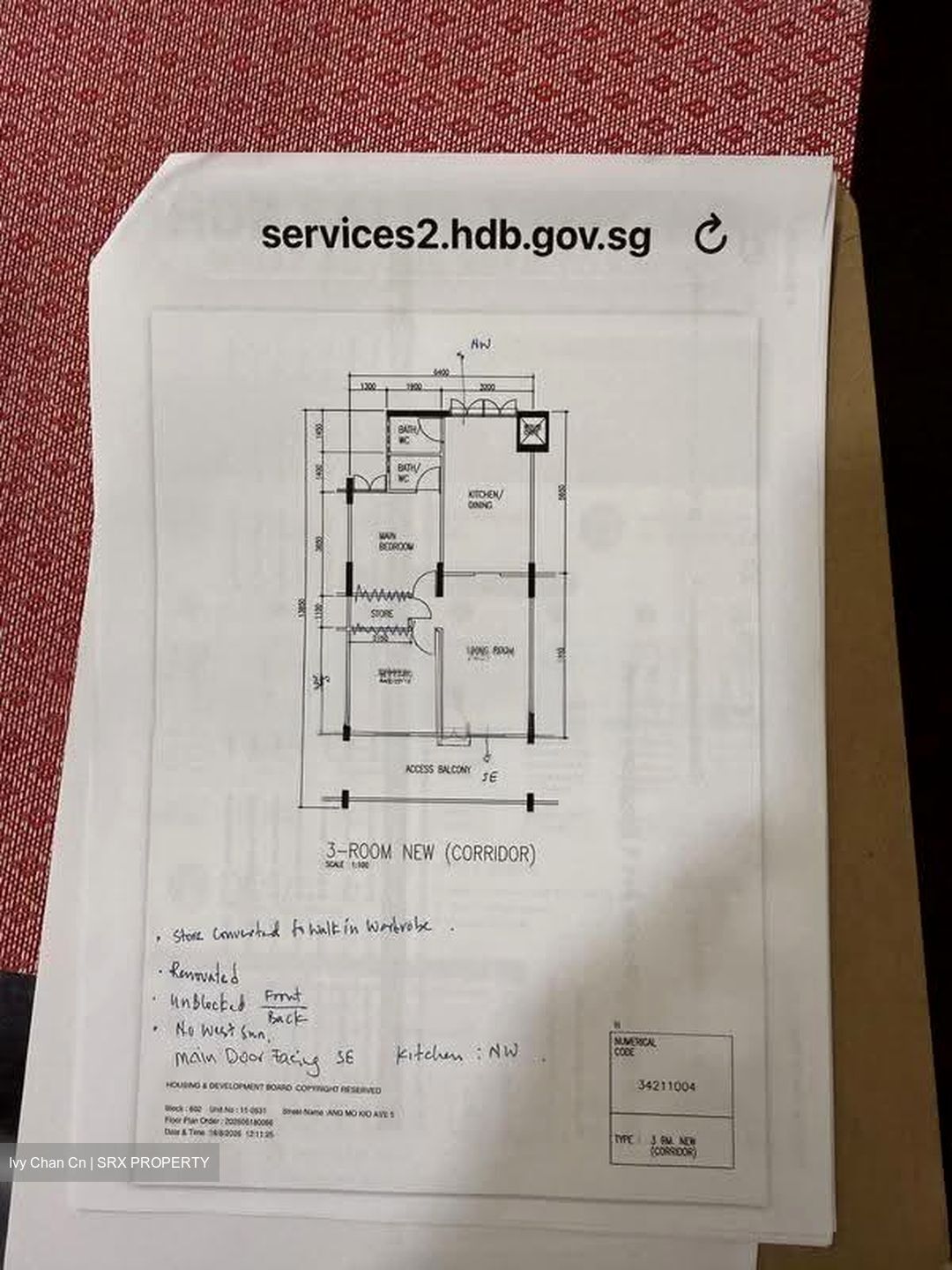 Blk 602 Yio Chu Kang Green (Ang Mo Kio), HDB 3 Rooms #611138841